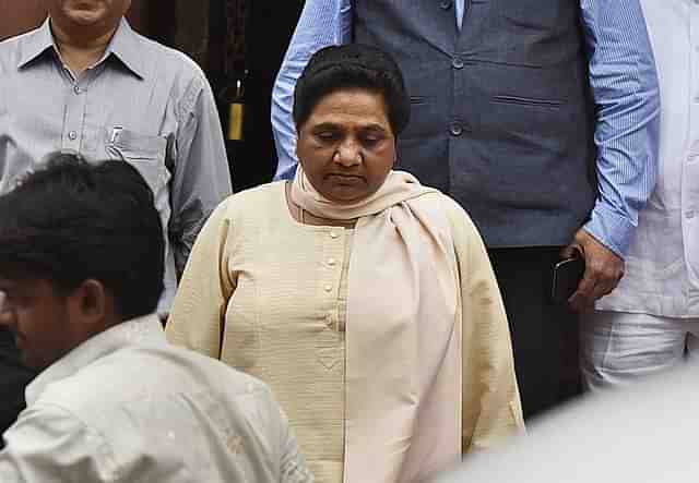 BSP chief Mayawati (Raj K Raj/Hindustan Times via GettyImages) 